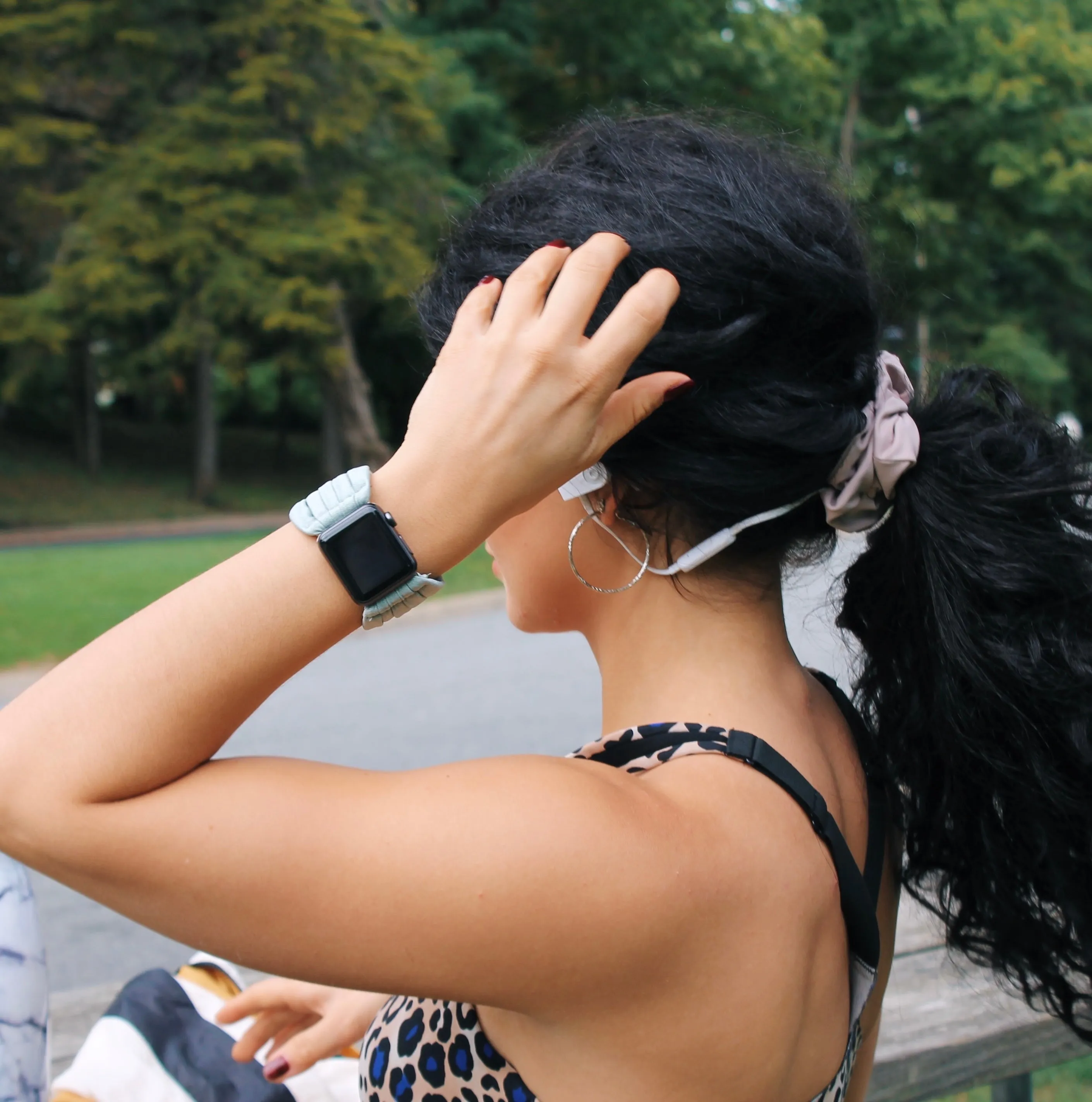 Silver Fox Apple Watch Bandit