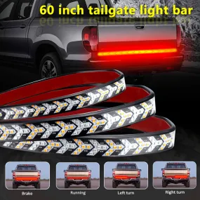 Tailgate Strip Light Waterproof Turn Signal Running Reverse