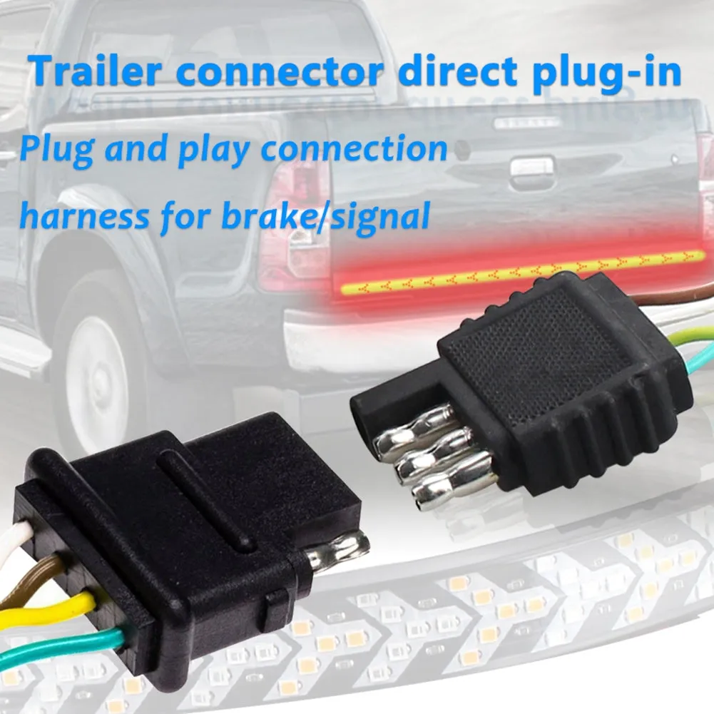 Tailgate Strip Light Waterproof Turn Signal Running Reverse