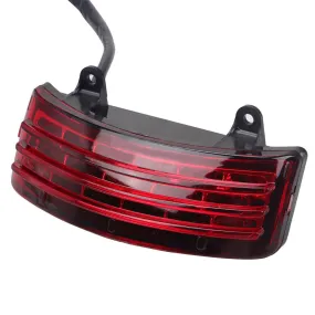 Tri-Bar Splash Guard LED Tail Brake Turn Signal Light for