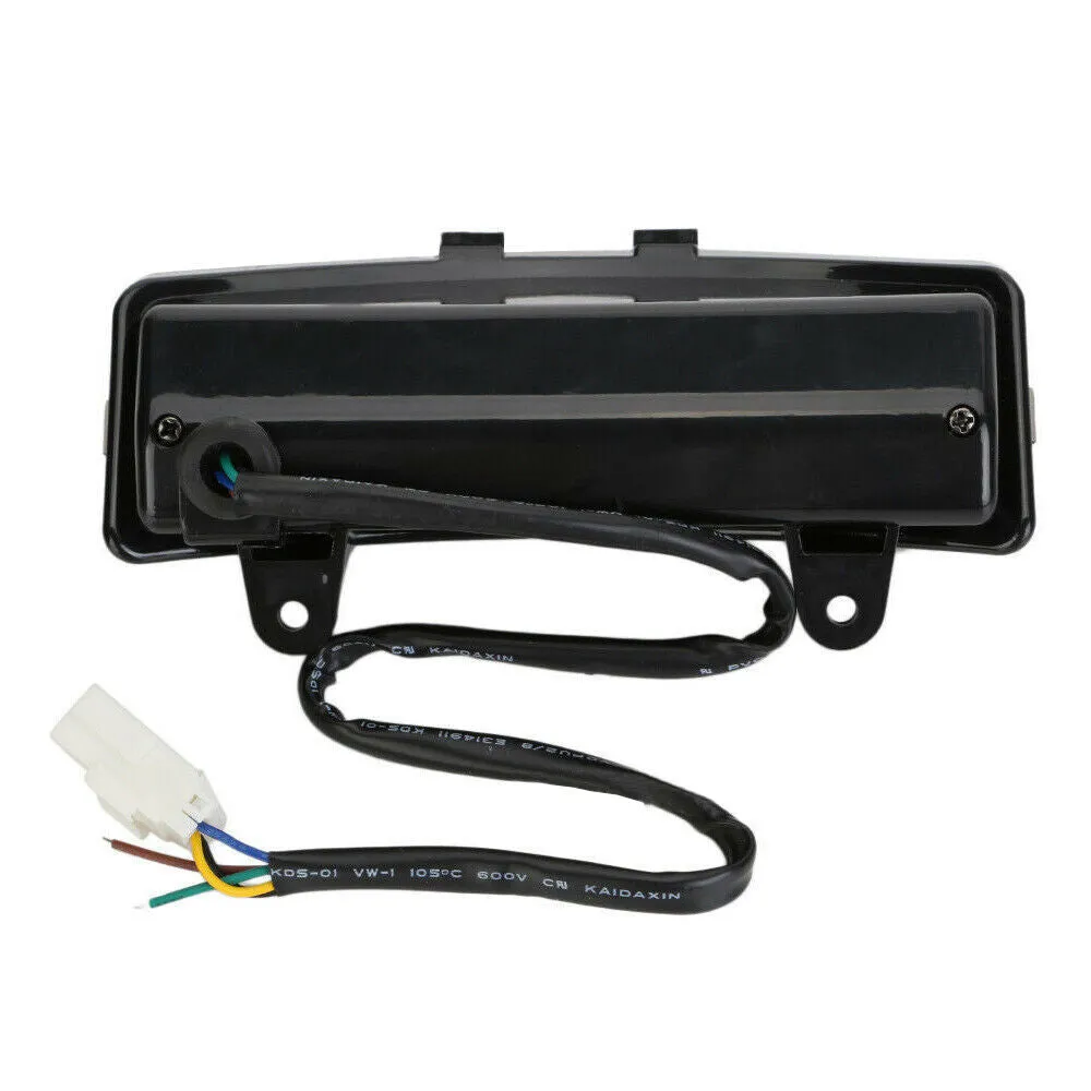 Tri-Bar Splash Guard LED Tail Brake Turn Signal Light for