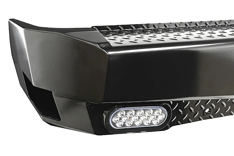 Westin 58-341185 Chevy Silverado 1500 2019-2024 HDX Bandit Rear Bumper Black Finish