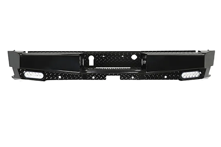 Westin 58-341185 GMC Sierra 1500 2019-2024 HDX Bandit Rear Bumper Black Finish