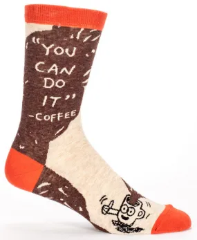 You Can Do It Coffee Socks (Men's)